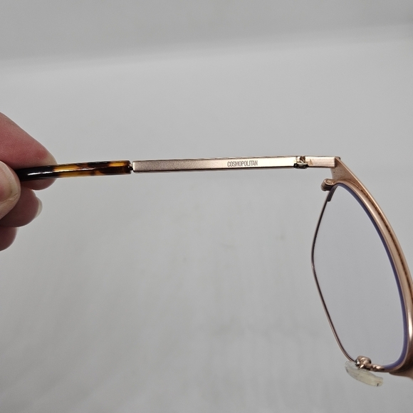 Cosmopolitan rose gold and tortoiseshell glasses FOR FRAMES ONLY - Picture 3 of 6